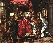 CLEVE, Joos van The Death of the Virgin dfg oil painting